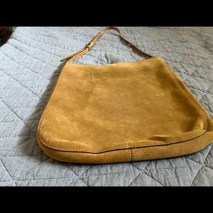 Banana Republic Suede Crossbody Purse NWOT